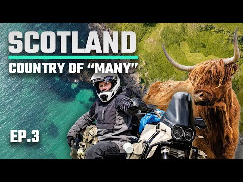 This CAN'T be Scotland, BUT IT REALLY IS! Exploring the ISLE OF MULL by Motorbike (S8-EP3)