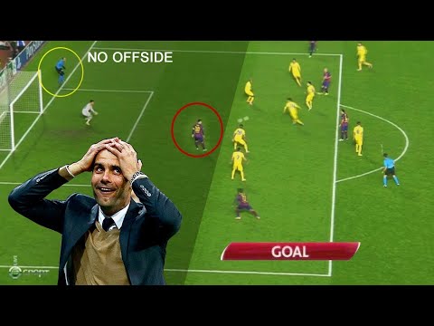 Top 10 Smart beating offside trap Goals