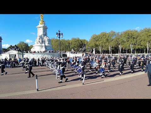*NEW* Massed Bands of The Sea Cadets: Trafalgar Day Parade London 2023.