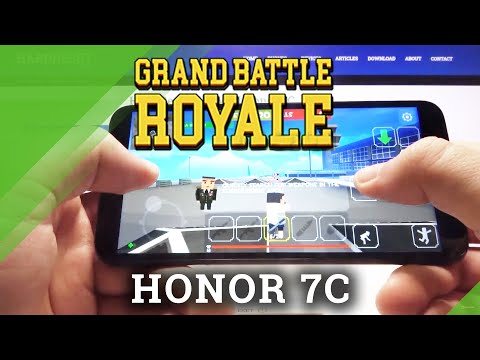Grand Battle Royale on HUAWEI Honor 7C - Performance Checkup