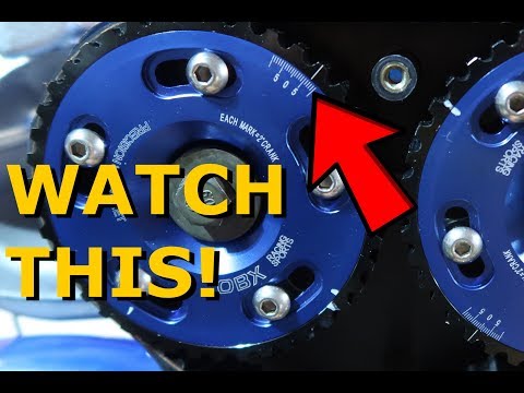 Adjustable Cam Gear What to Know - #Eclipse2GBuild