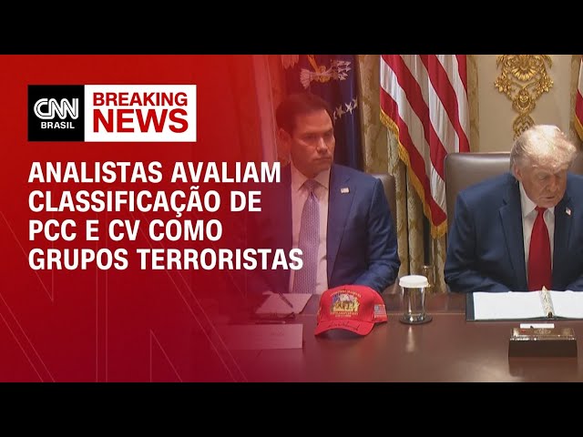 EUA CLASSIFICAM PCC E CV COMO TERRORISTAS: Análises e desdobramentos | HORA H
