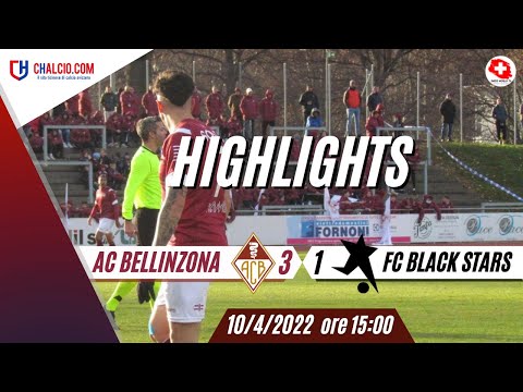 Gli highlights e interviste di AC Bellinzona - Black Star, campionato Promotion League 2021/2022