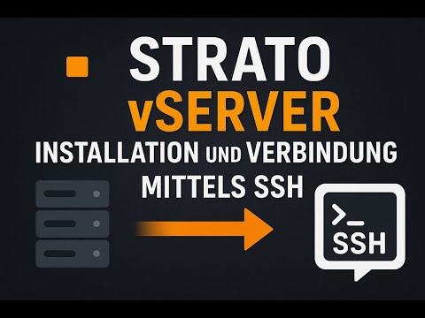 Strato vServer installation und Verbindung mit SSH