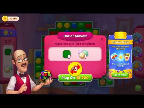 Homescapes Stuck Level 3440