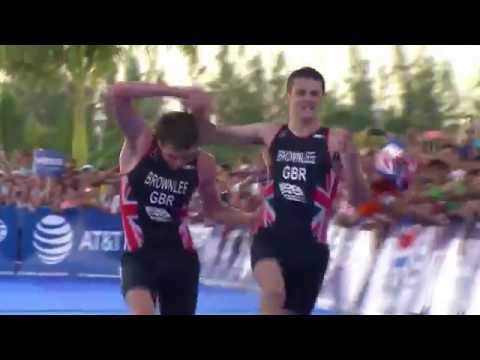 Dramático final de los hermanos Brownlee en el triatlón de Cozumel - Zona Viral