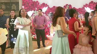 🌸 Elegant Guest Walks into Wedding with Grace