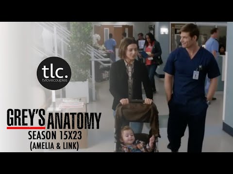 Greys Anatomy Amelia & Link (AmeLink) Season 15X24