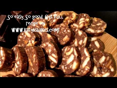 Chocolate Kelbasa - Home Made Katya