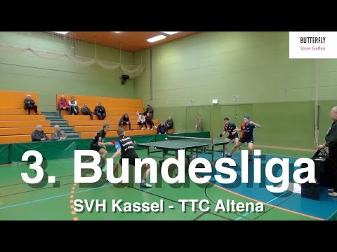 3. Bundesliga Nord | SVH Kassel - TTC Altena | Highlights