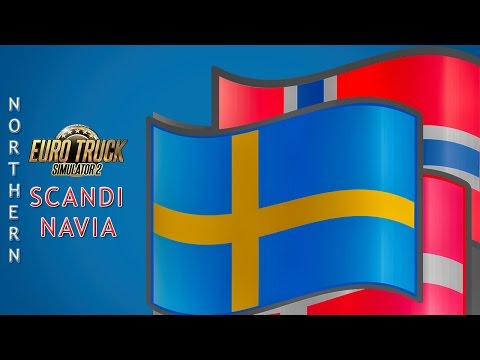 Northern Scandinavia Mod - Euro Truck Simulator 2 - Gameplay