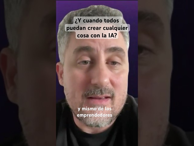 ¿Qué pasará cuando todos puedan crear cualquier cosa con la IA? ese mundo ya llegó