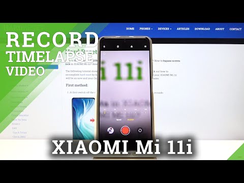 How to Change Time Lapse Speed in XIAOMI Mi 11i – Time Lapse Mode Options