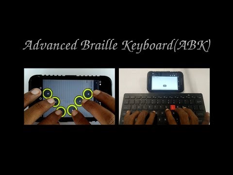 Advanced Braille Keyboard Video