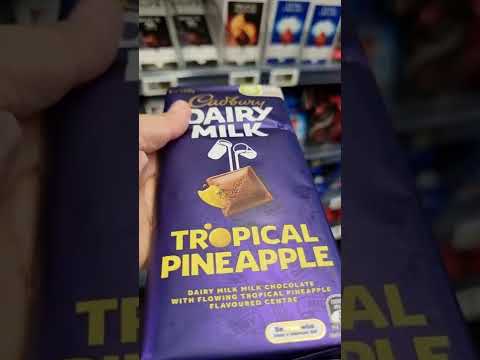 CADBURY DAIRY MILK | TROPICAL PINEAPPLE #chocolate #cadbury