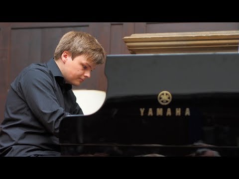 Mikhail Dubov plays Taneyev - Prelude in F major (Paris, 2016)
