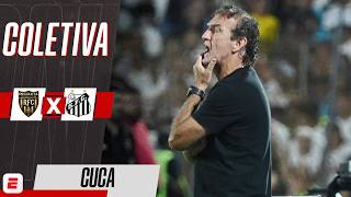SANTOS AO VIVO: CUCA FALA APÓS O EMPATE CONTRA O RECOLETA NA SUL-AMERICANA | ESPN