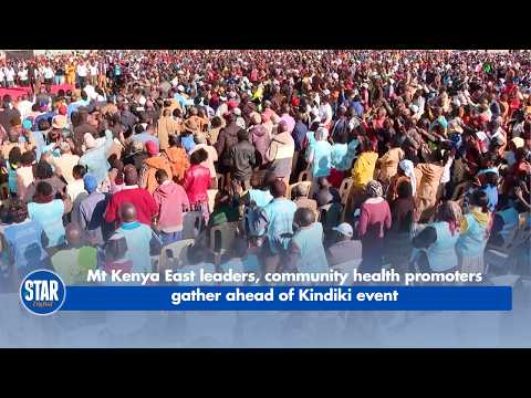 Mt Kenya East leaders, community health promoters gather ahead of Kindiki event