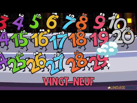 French Numbers 1-31 | Songs for Kids | Language Angels