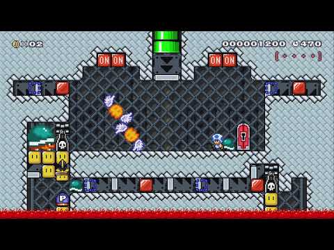 Bowser's Four Fearsome Fiends by PumpkinPi - Super Mario Maker 2 - No Commentary 1bv