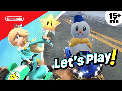 Let’s Play Mario Kart World ⛄ Winter Themed Gameplay For Kids | Play Nintendo