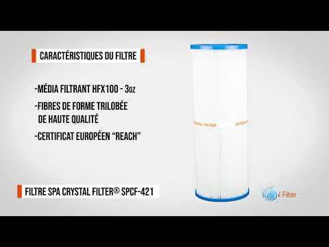 Filtre SPA Crystal Filter® - SPCF-421
