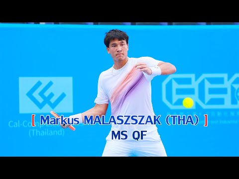 CAL- COM&CCAU INDUSTRY 4 0 ITF World Tennis Tour 2025 MS QF - Markus MALASZSZAK THA vs M Rifqi FITRI