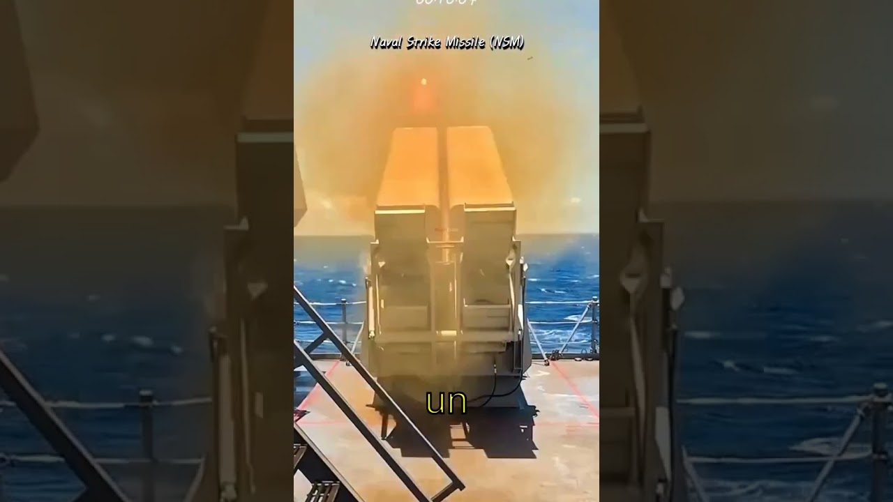 ¡Descubre el Poder del Misil Antibuque NSM de Diseño Stealth!