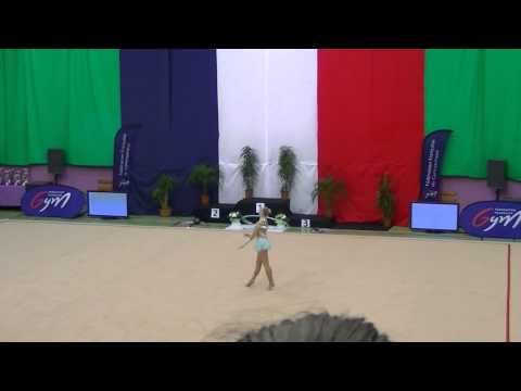 MUNCK Amelia Cerceau Nat B junior Championnat de France Pfastatt 2015