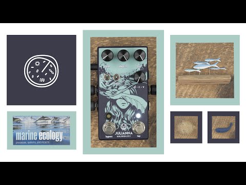 Walrus Audio Julianna Deluxe Chorus / Vibrato 2020 - Present - Blue image 3