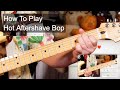 'Hot Aftershave Bop' The Fall Guitar & Bass Lesson