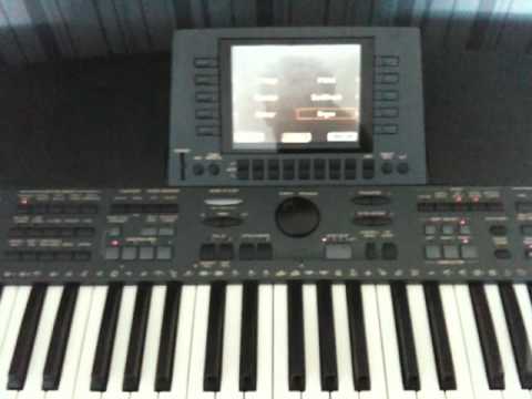 Technics kn5000 organ.MOV DEMO