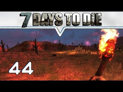 7 DAYS TO DIE Alpha 12.4 ★ #44 Fluchttunnel im Abendrot ★ Let's Play Deutsch German Gameplay