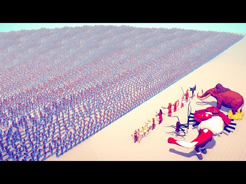 ALL 14 BOSS UNITS vs 100x WEAKEST UNITS ARMIES - Totally Accurate Battle Simulator TABS
