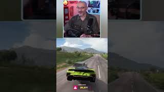 Panneau danger dans Forza  295 mètres c'est bon #Shorts