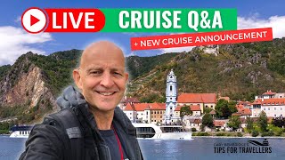 LIVE CRUISE Q&A + New Cruise Announcement: Sunday 16 March 10am PT / 1pm ET/ 5pm UK