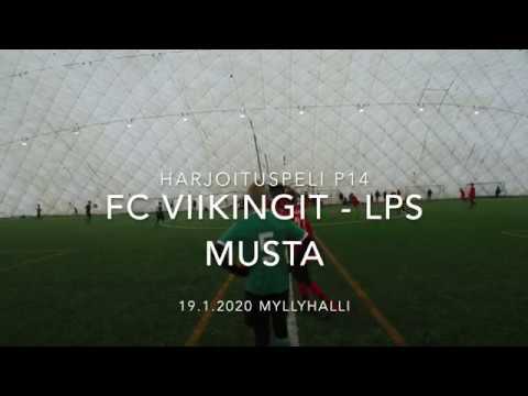 Harjoituspeli P14: FC Viikingit - LPS musta 19.1.2020