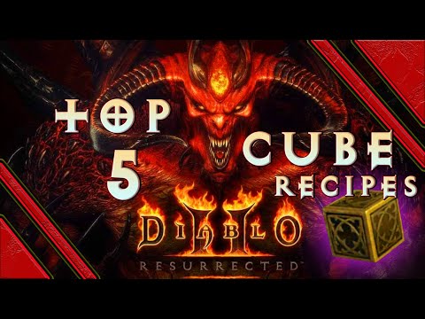 Diablo 2 Resurrected - Best Recipes for Horadric cube - 5 most powerful must know recipes