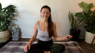 sample yoga and meditation class