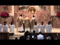 In Rosa Vernat '' solo by Lina Mafi at Christmas Solemn Latin High Mass 2013