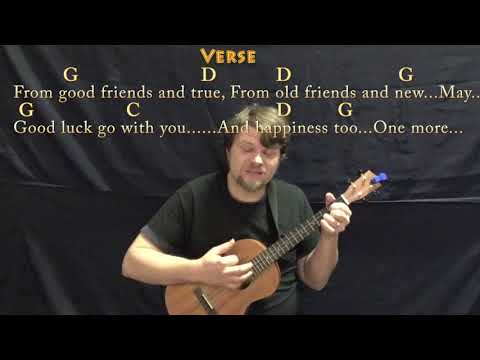 Happy Birthday (Traditional) Bariuke Cover Lesson in G with Chords/Lyrics