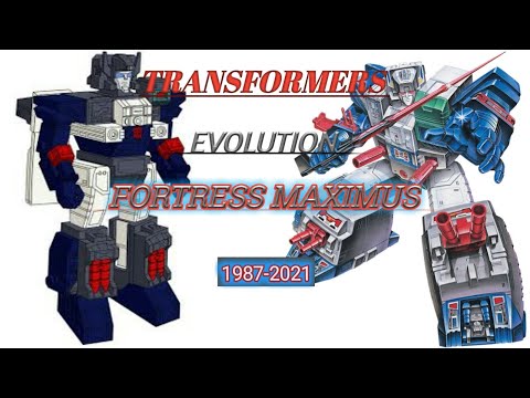 FORTRESS MAXIMUS: Evolution in Cartoons and Video Games (1987-2021) | Transformers