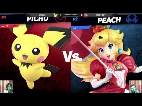 USK8 Winners Quarters - Biscuit (Pichu) vs Pipsqueak (Peach) - Smash Ultimate