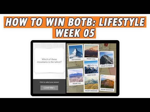 Win BOTB Lifestyle: Week 5 (2021)