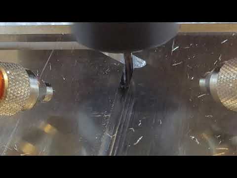 Mit dem gleichen Fräser mal das Schlichten ausprobiert.