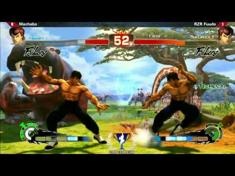 Machabo vs RZR Fuudo - TGS2013 Capcom Cup Qualifier - SSF4: AE Ver. 2012
