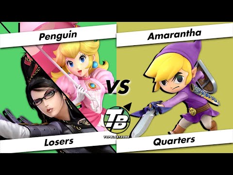 Top Blastzone 6 Losers Quarters - Penguin (Peach/Bayonetta) Vs. BIG | Amarantha (Toon Link) - SSBU