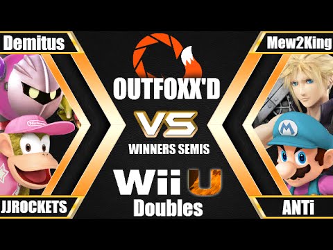 OUTFOXX'D!  2v2 Winner's Semis - COG/MVG|Mew2King & ANTi vs. GGA.JJROCKETS & Demitus