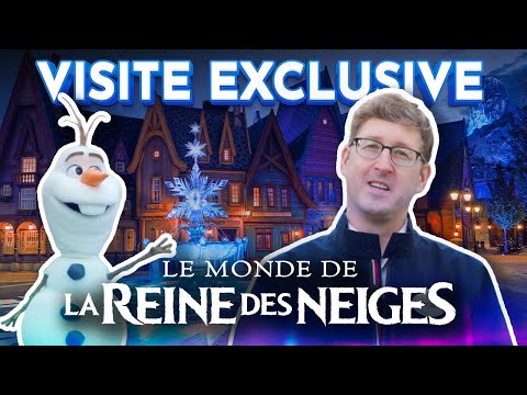 Get an exclusive sneak peek of World of Frozen 👀❄️