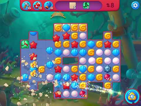 Fishdom Hard level 6892 no boosters フィッシュダム ハード [Friend's]